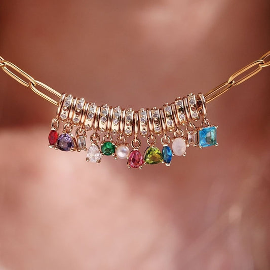 Collar Piedras de Nacimiento Personalizado - Moroveta