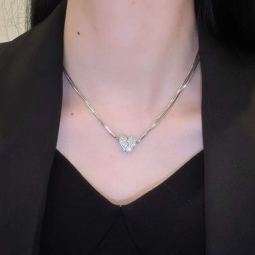 Conjunto de regalo collar magnético Love - Moroveta