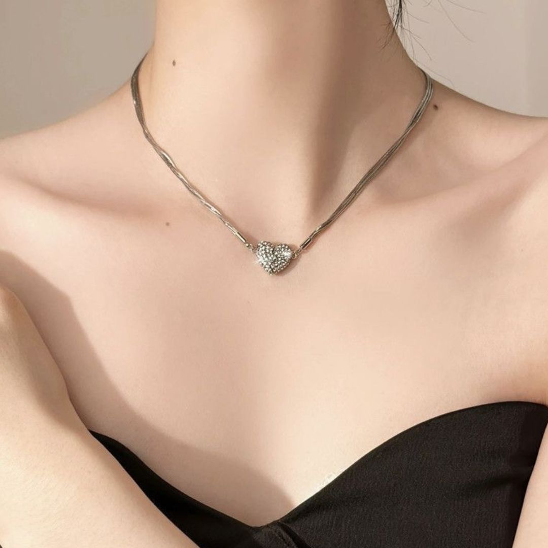 Conjunto de regalo collar magnético Love - Moroveta