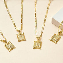 Cargar imagen en el visor de la galería, Collar Marco con Inicial Personalizada (Oferta 2x1)