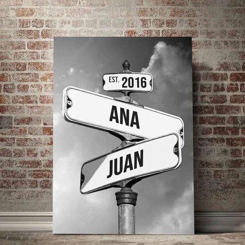 Lienzo personalizado para parejas