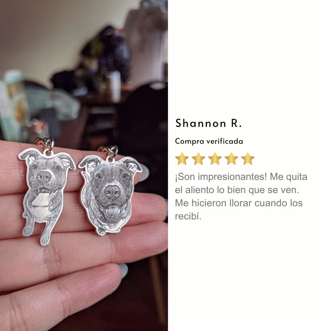 Llavero con foto de mascota - Moroveta