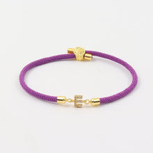 Cargar imagen en el visor de la galería, Pulsera ajustable con inicial (2X1) - Moroveta