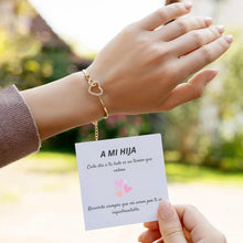 Cargar imagen en el visor de la galería, Pulsera amor eterno - A mi hija - Moroveta