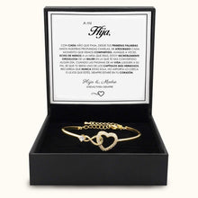 Cargar imagen en el visor de la galería, Pulsera amor eterno - A mi hija - Moroveta