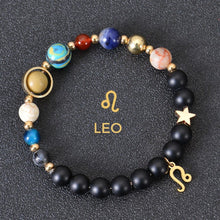 Cargar imagen en el visor de la galería, Pulsera con 12 planetas y signo del zodíaco - Moroveta