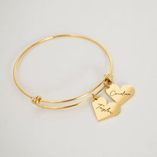Cargar imagen en el visor de la galería, Pulsera con Corazones Personalizados - Moroveta