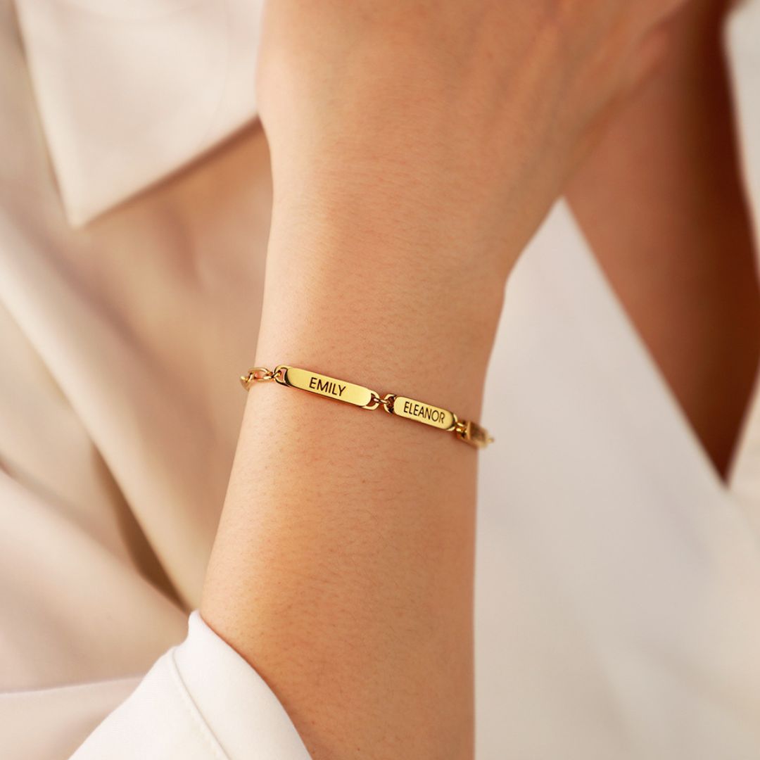 Pulsera con nombres personalizados - Moroveta