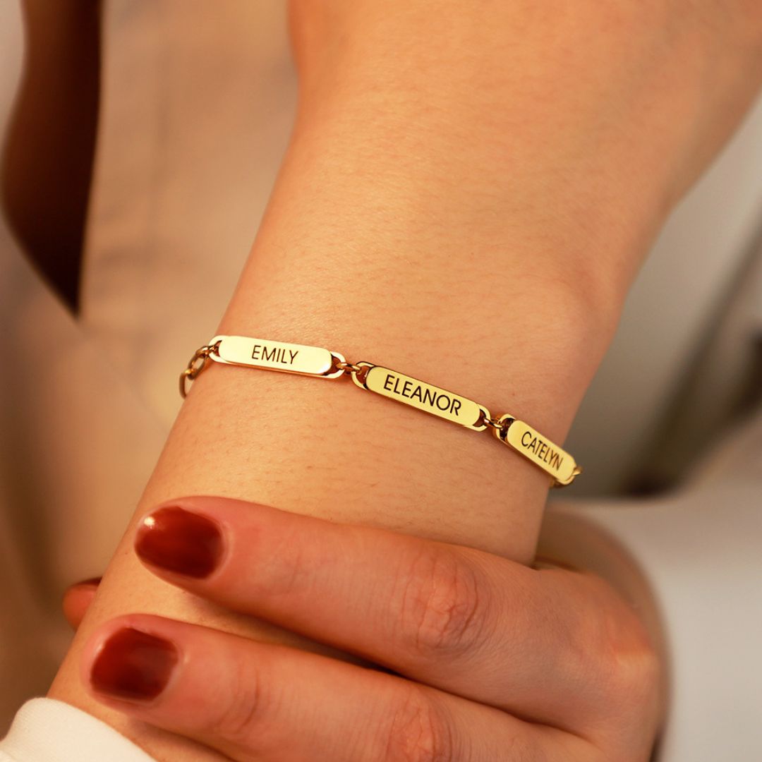 Pulsera con nombres personalizados - Moroveta