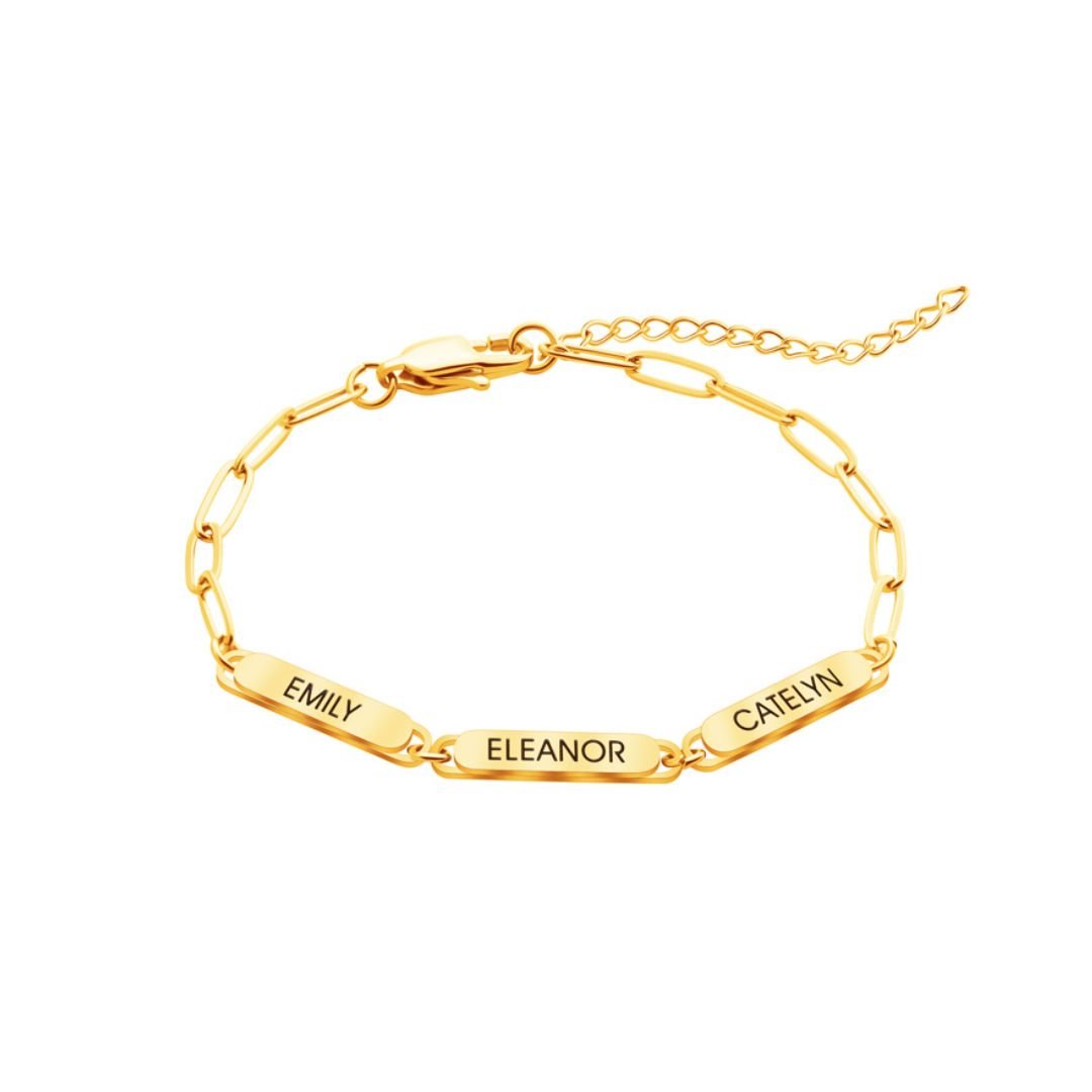 Pulsera con nombres personalizados - Moroveta