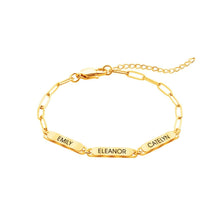 Cargar imagen en el visor de la galería, Pulsera con nombres personalizados - Moroveta