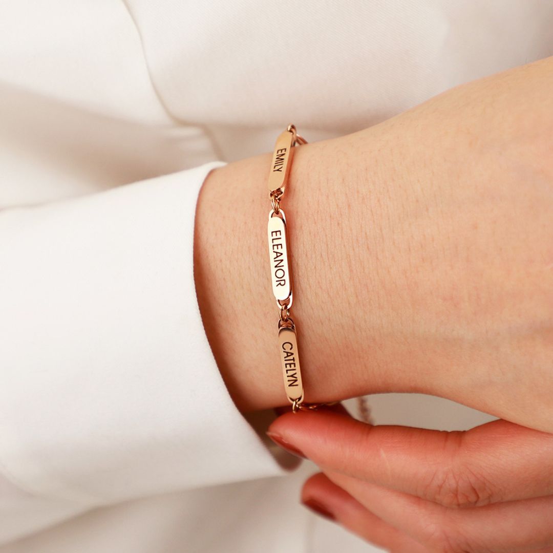 Pulsera con nombres personalizados - Moroveta
