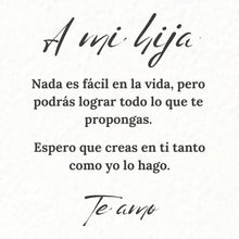 Cargar imagen en el visor de la galería, Pulsera de amor infinito - A mi hija - Moroveta