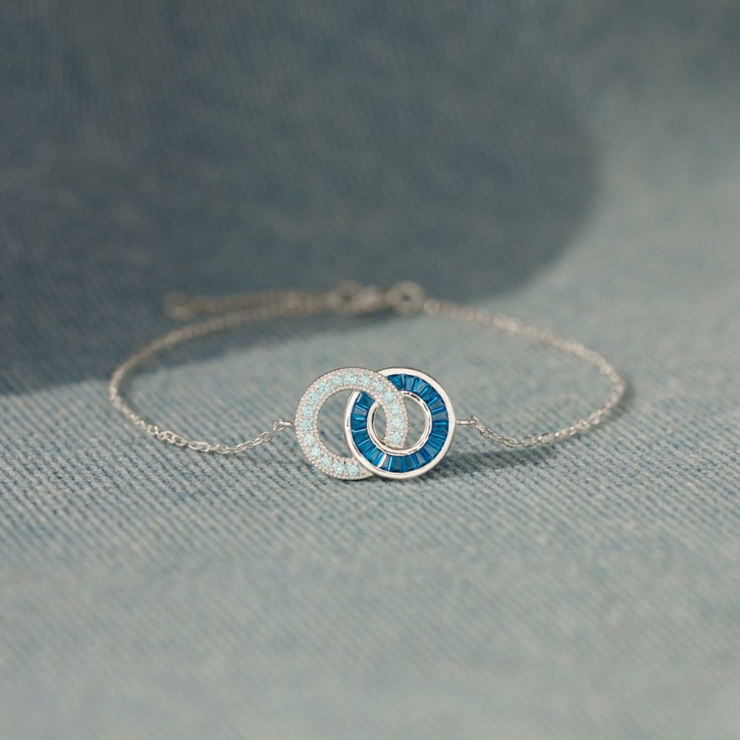 Pulsera de círculos unidos - Madre e hija - Moroveta