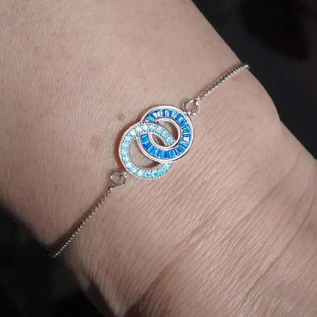 Pulsera de círculos unidos - Madre e hija - Moroveta