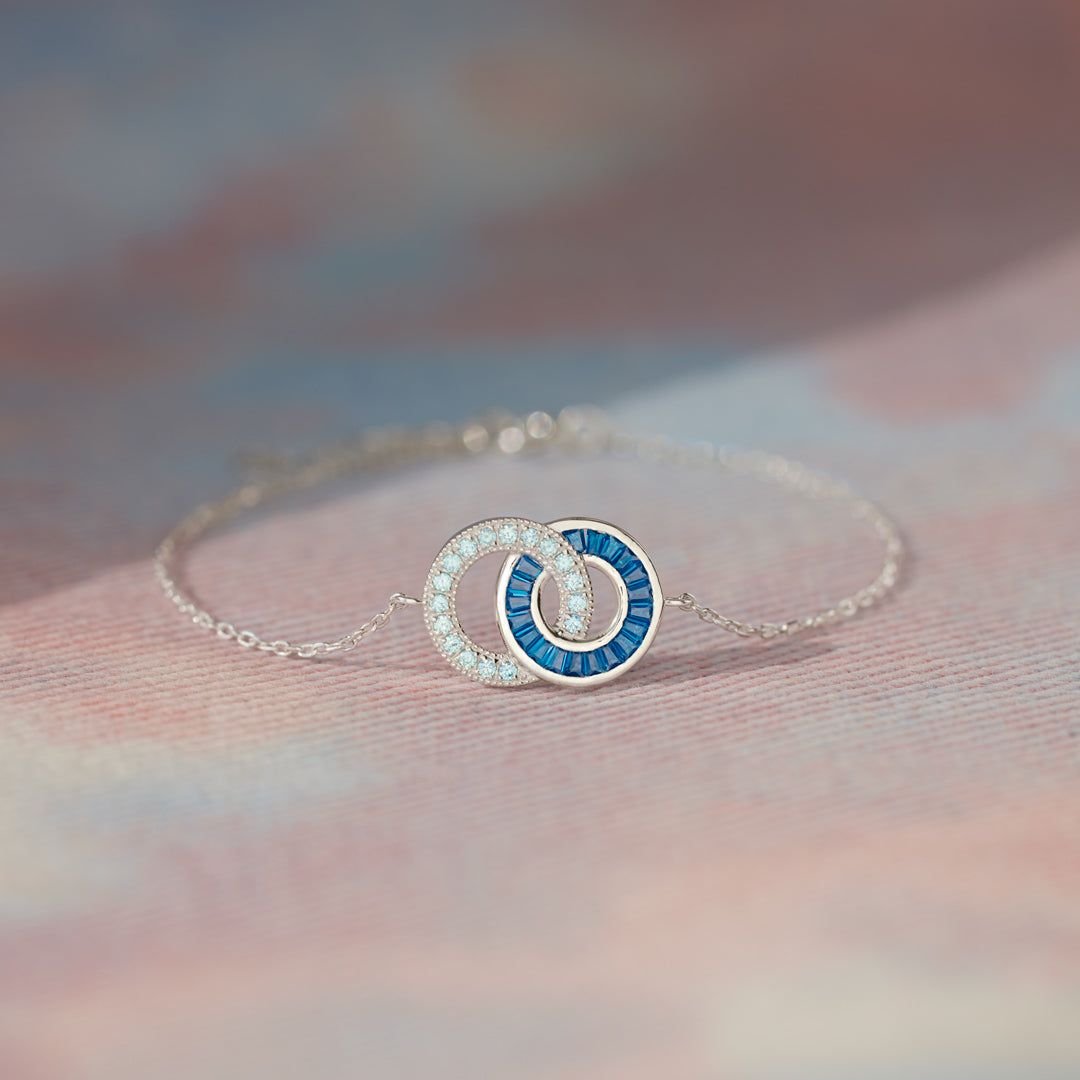 Pulsera de círculos unidos - Madre e hija - Moroveta