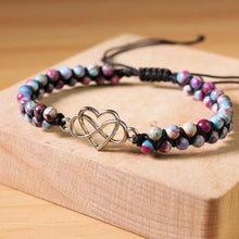 Cargar imagen en el visor de la galería, Pulsera de corazón infinito - A mi nieta - Moroveta
