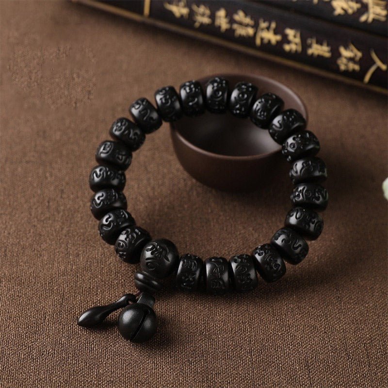 Pulsera de madera con protección tibetana (Oferta 2x1) - Moroveta