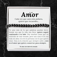 Cargar imagen en el visor de la galería, Pulsera para hombre - A mi amor - Moroveta