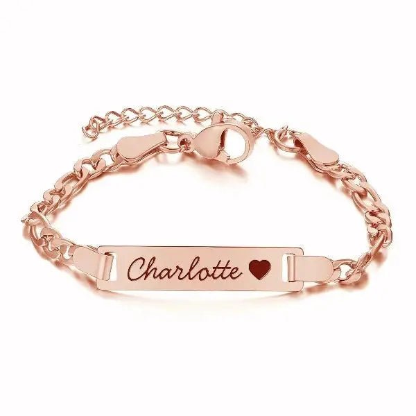 Pulsera personalizada con el nombre del bebé - Moroveta