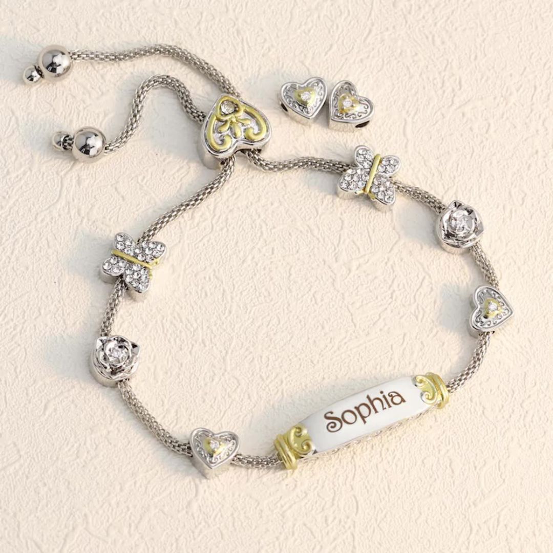 Pulsera personalizada con nombre - Moroveta