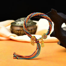 Cargar imagen en el visor de la galería, Pulsera tibetana de colores de la suerte (Oferta 2x1) - Moroveta
