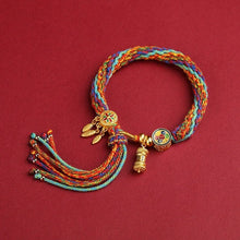 Cargar imagen en el visor de la galería, Pulsera tibetana de colores de la suerte (Oferta 2x1) - Moroveta