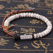Cargar imagen en el visor de la galería, Pulsera tibetana tejida a mano con semillas de xingyue (Oferta 2x1) - Moroveta