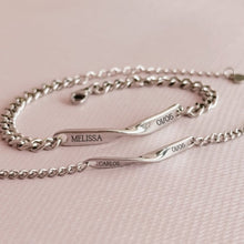 Cargar imagen en el visor de la galería, Pulseras personalizadas para parejas - Moroveta