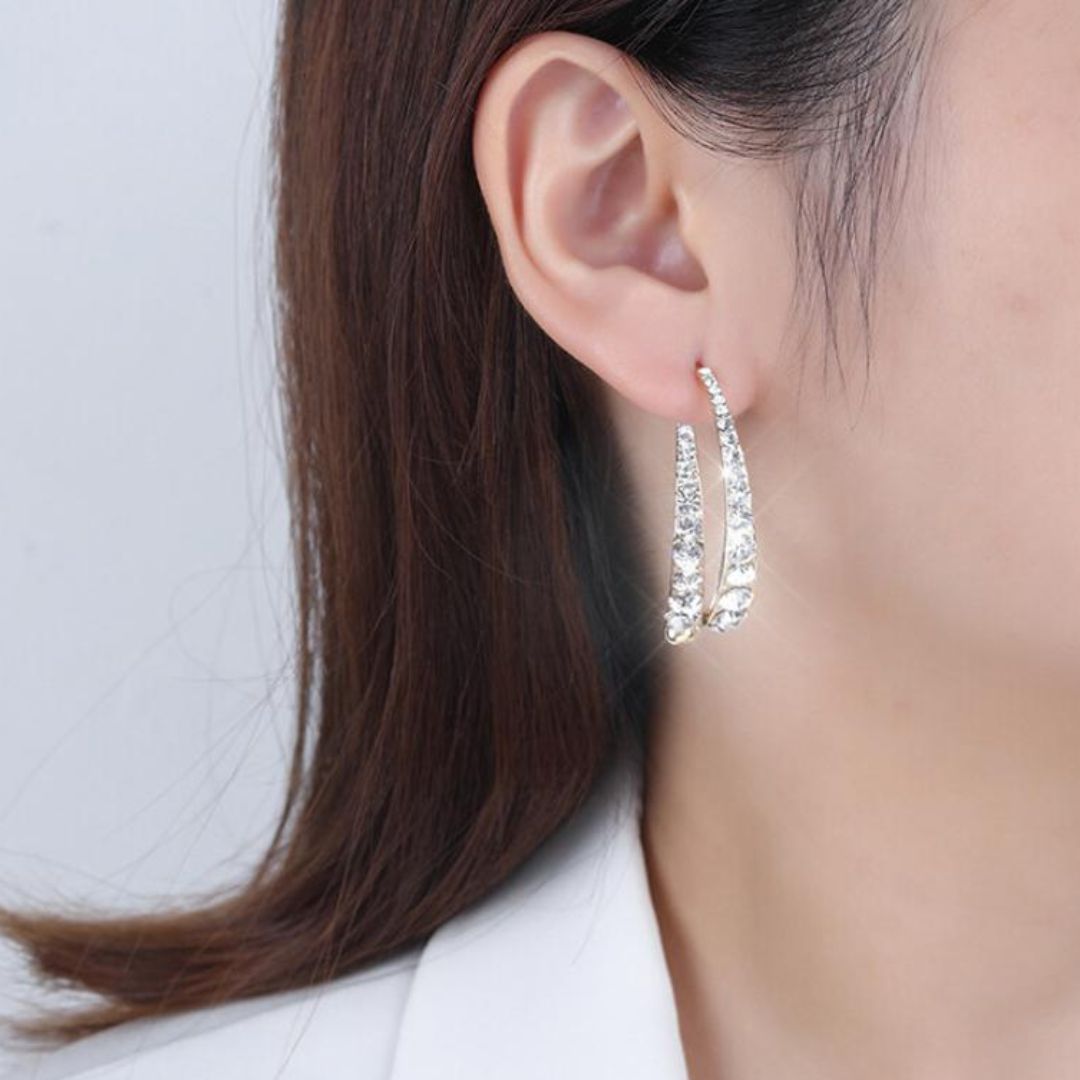 Set de aretes brillantes - Moroveta