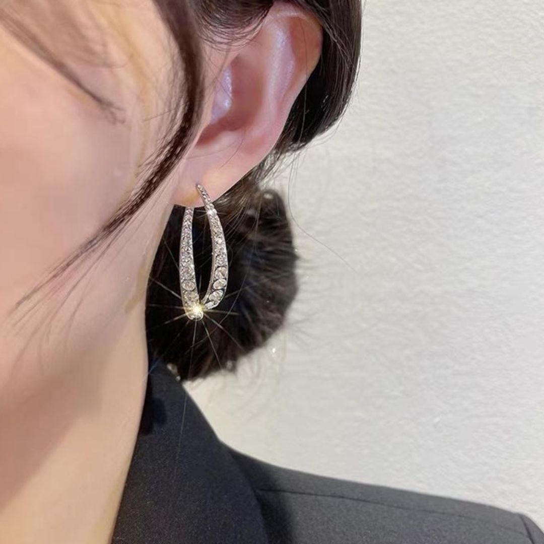 Set de aretes brillantes - Moroveta