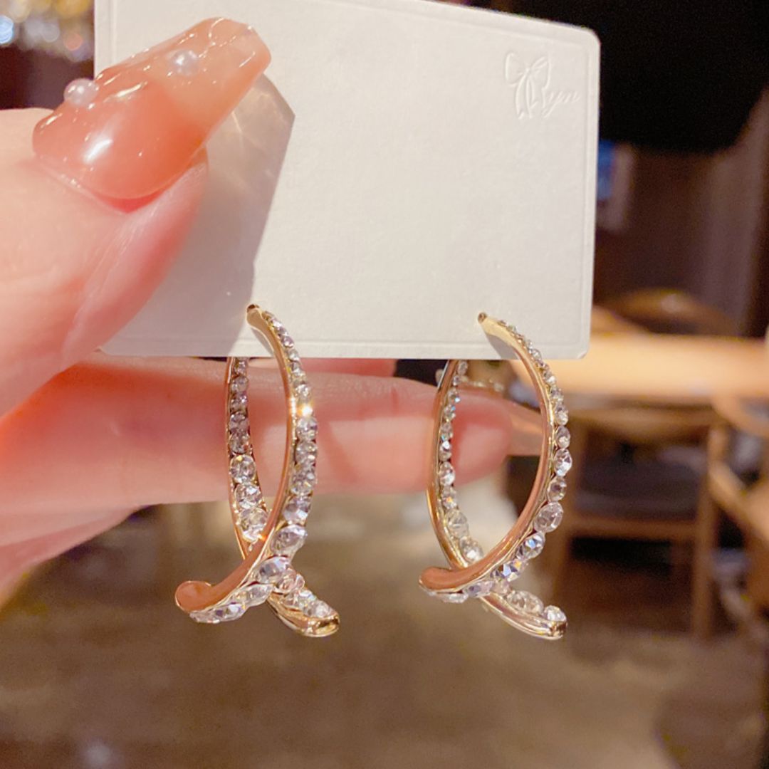 Set de aretes brillantes - Moroveta