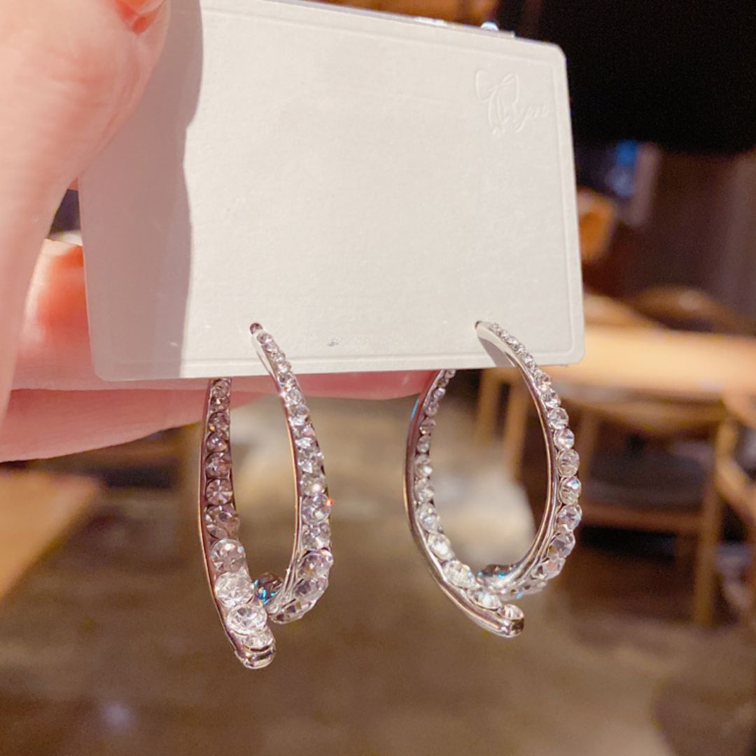 Set de aretes brillantes - Moroveta