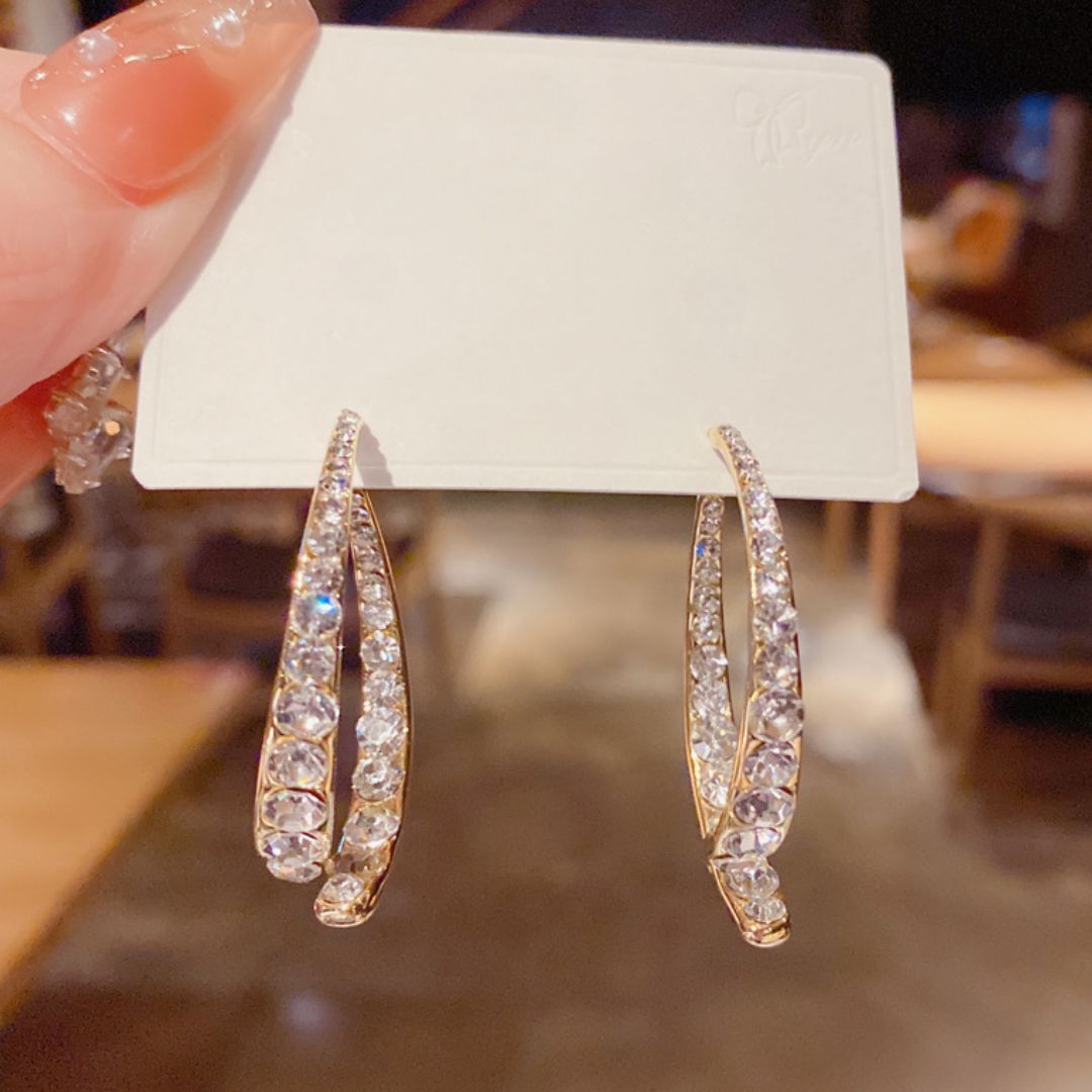 Set de aretes brillantes - Moroveta