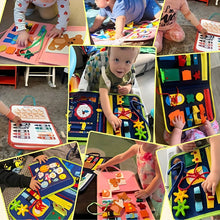 Cargar imagen en el visor de la galería, Tablero de actividades Montessori para niños - Moroveta