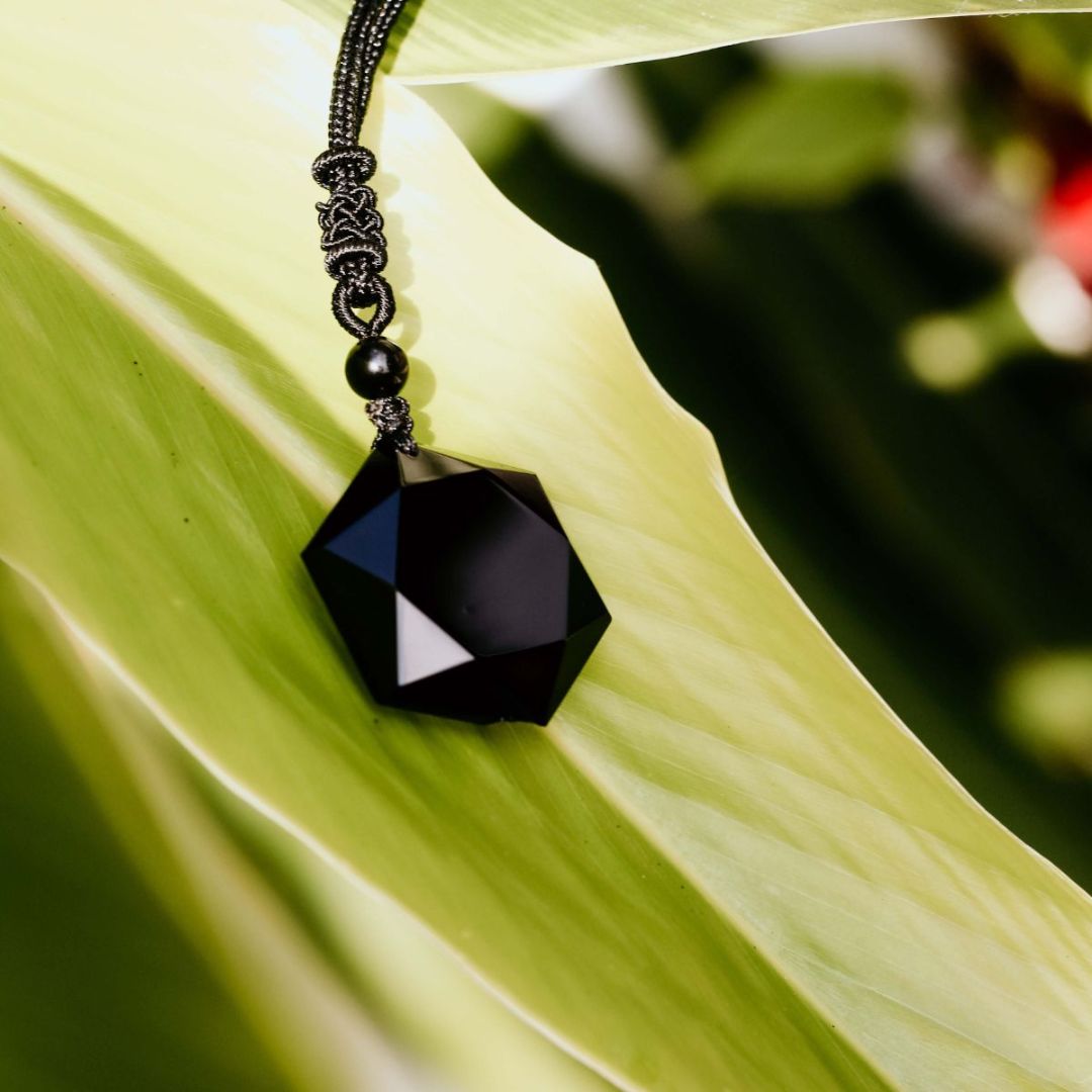 Talismán Premium de Obsidiana Negra - Moroveta