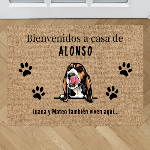 Tapete personalizado Mascotas