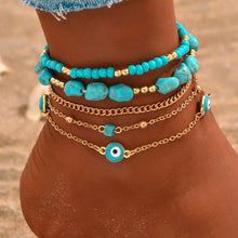 Cargar imagen en el visor de la galería, Tobillera de ojo turco - Moroveta