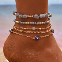 Cargar imagen en el visor de la galería, Tobillera de ojo turco - Moroveta
