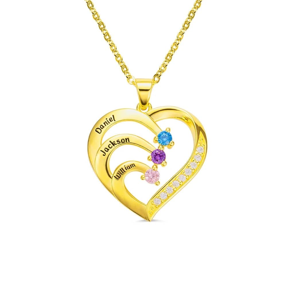 Collar corazón personalizado - Moroveta