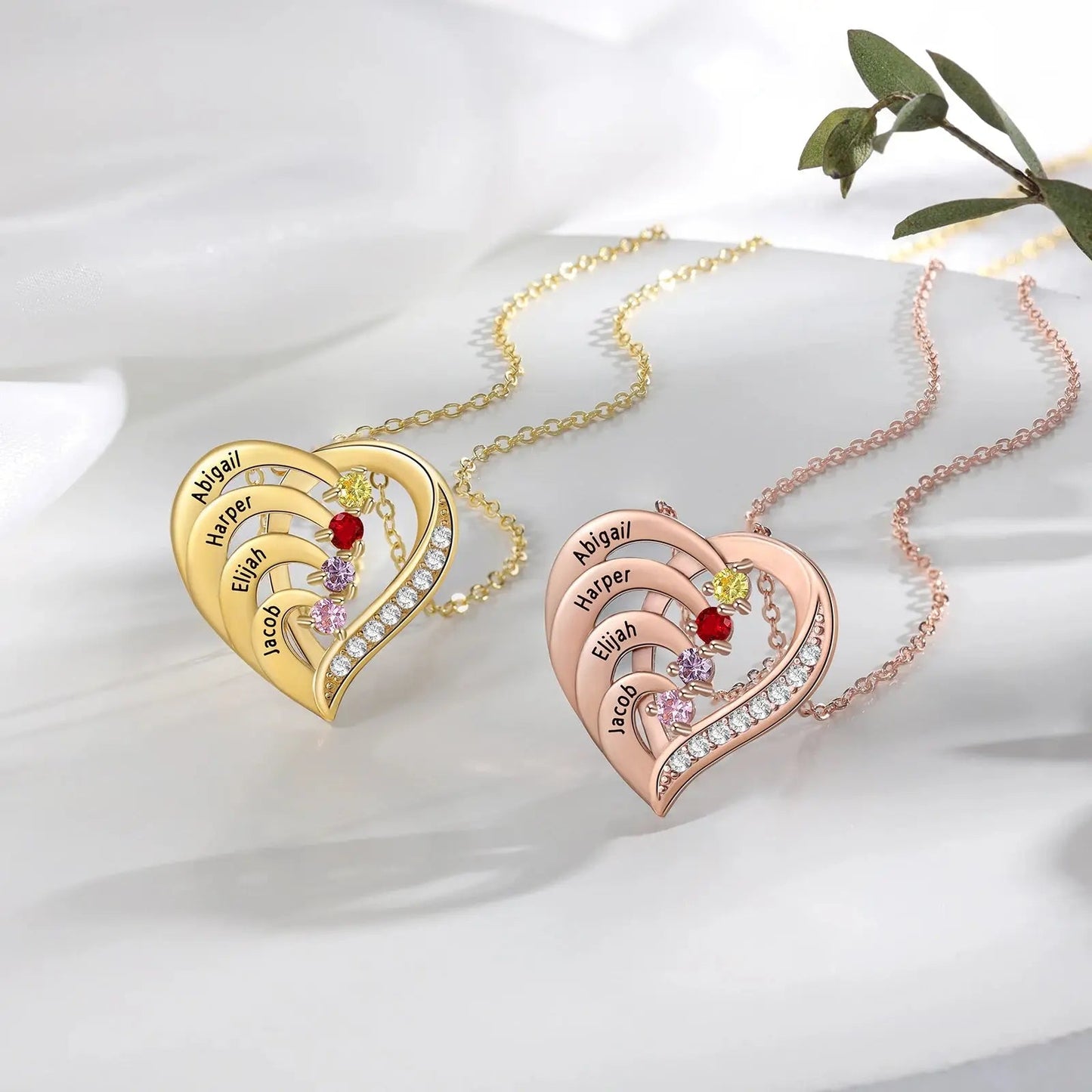 Collar corazón personalizado - Moroveta