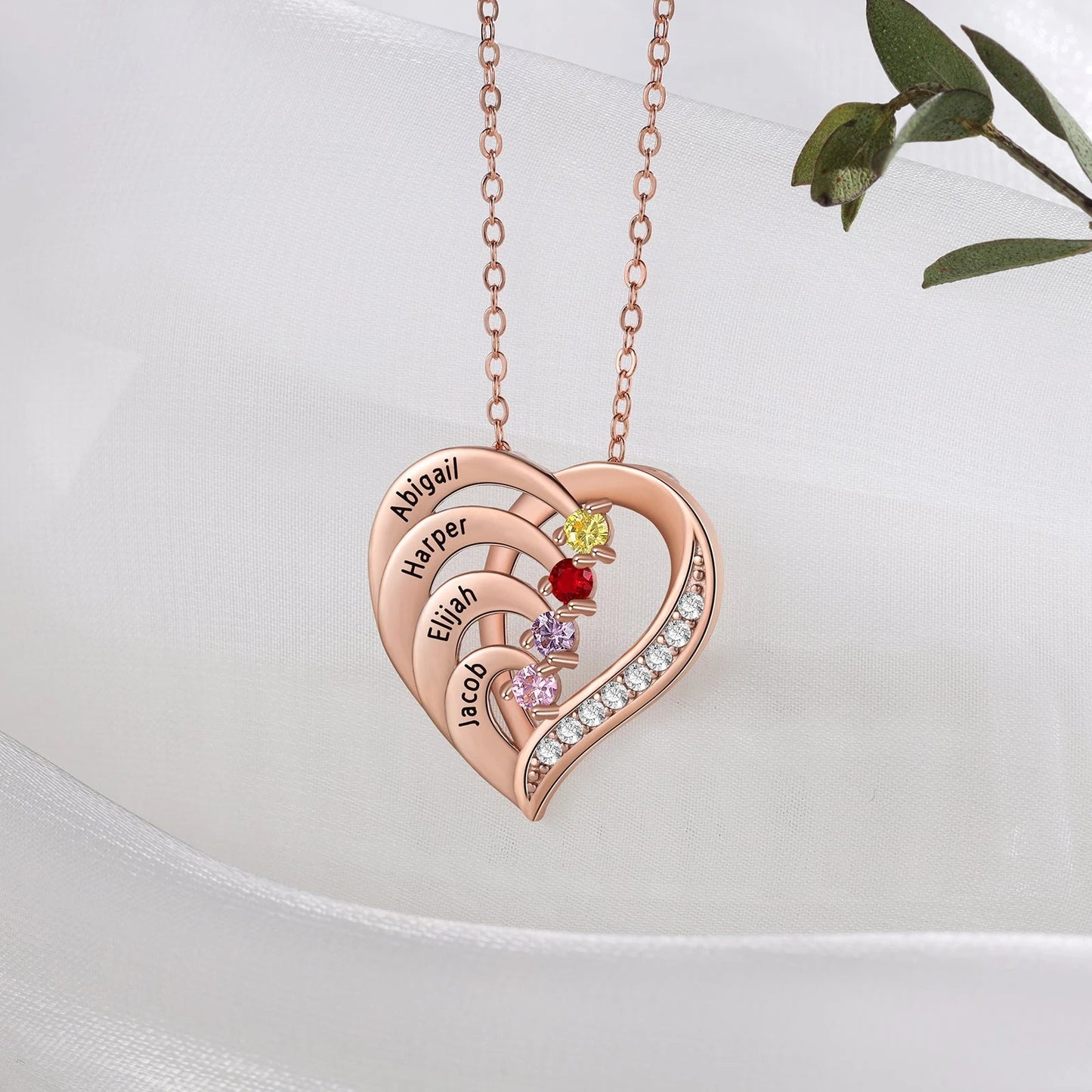 Collar corazón personalizado - Moroveta