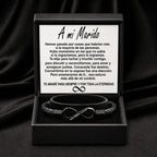 Pulsera Infinito para Él - "A mi marido"