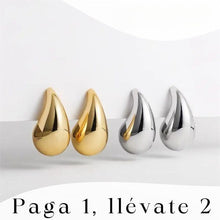 Cargar imagen en el visor de la galería, Aretes Gota (Oferta 2x1)