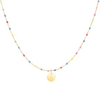 Collar Colorido con inicial (Oferta 3x1)