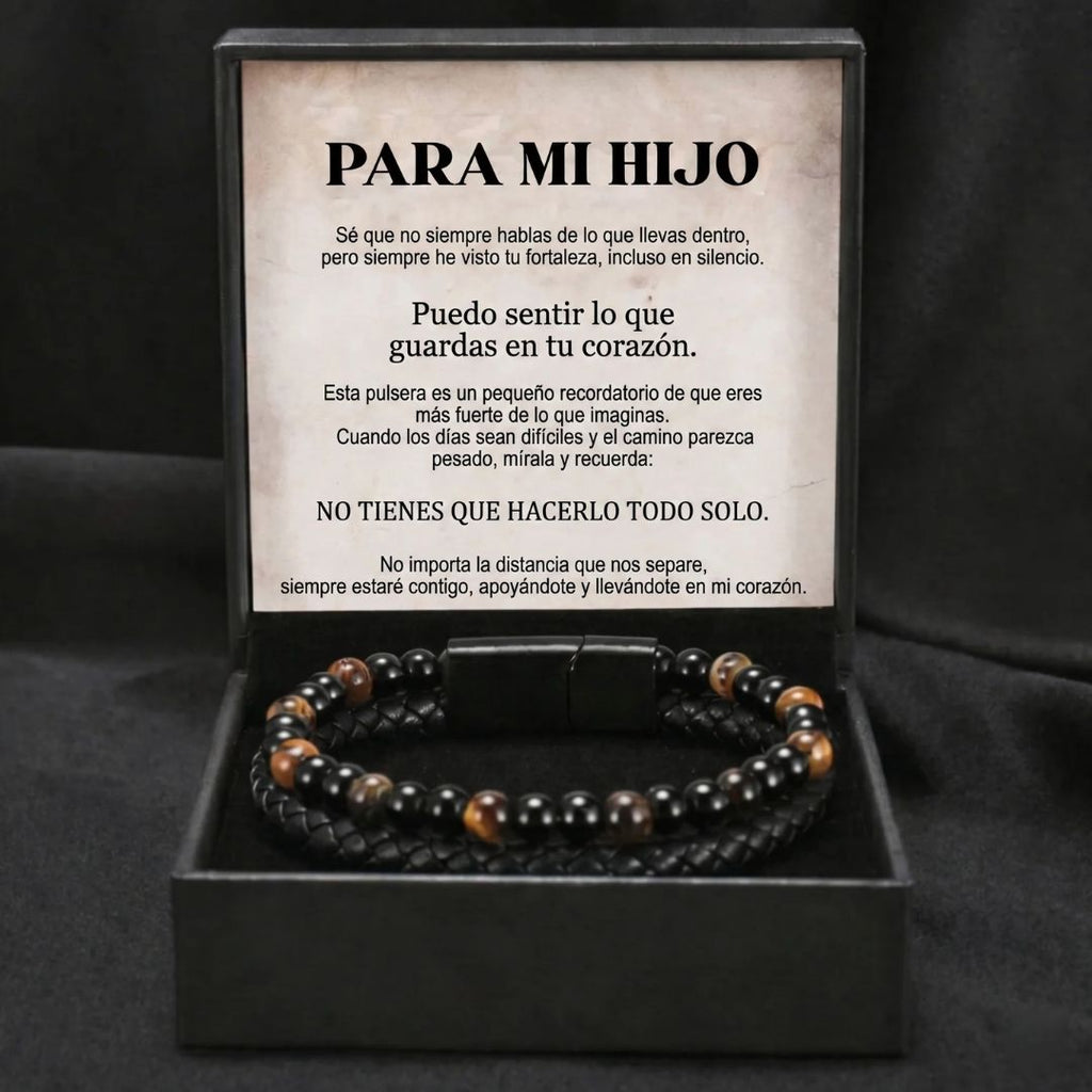 Pulsera de protección con ojo de tigre - Para mi hijo