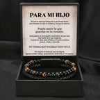 Pulsera de protección con ojo de tigre - Para mi hijo