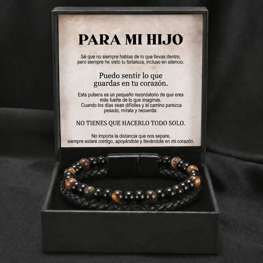 Pulsera de protección con ojo de tigre - Para mi hijo