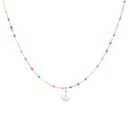 Collar Colorido con inicial (Oferta 3x1)