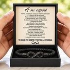 Pulsera Infinito para Él – "Un Amor Sin Fin"